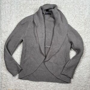 Berretti‎ Italian Made Shawl Collar Knit Cardigan Sweater M Taupe